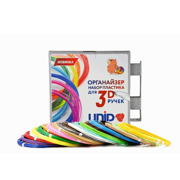 BestToys 3D pens 3D pen plastic set with organaizer 6 pcs | UNID